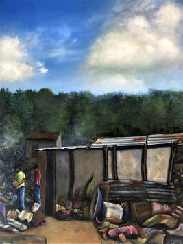 Healing Home — oil painting by Rose Rohloff
