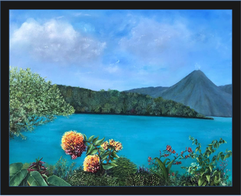 Healing Peace — oil painting by Rose Rohloff